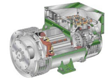 锡林郭勒发电机内部结构图